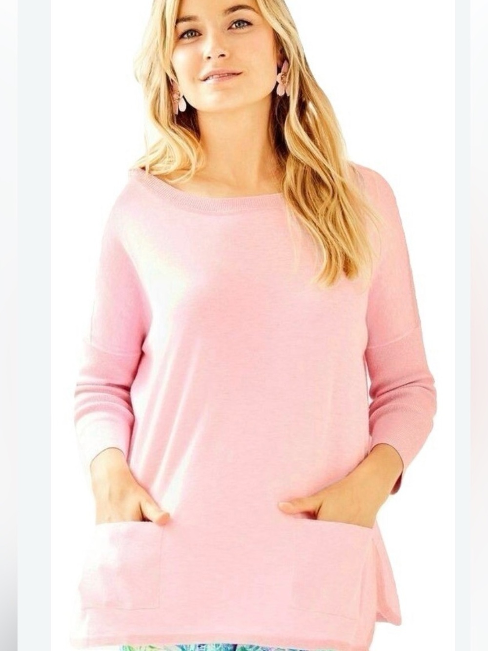 New with tags! Lilly Pulitzer pink Cobo Sweater XXS